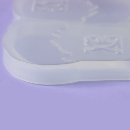 Silicone Mold for candy and chocolate "Easter cakes", 14.2 × 8 cm, the color is transparent-5