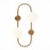Sconces st. SL1149.301.02. Vera. 2x5 watts, G9, 4000k, 28x45 cm, brass color