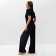 Pajama female (T -shirt and trousers) KAFTAN "Pearls" p. 40-42, black