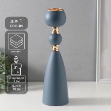 Bella metal candlestick d = 5 cm 10x10x36 cm