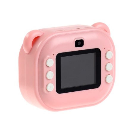Mini-printer with a camera LPR-21, tour, tape, strap, pink-4