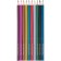 Color Faber-Castell pencils, 10 colors, metallic, sharpened, in cardboard packaging