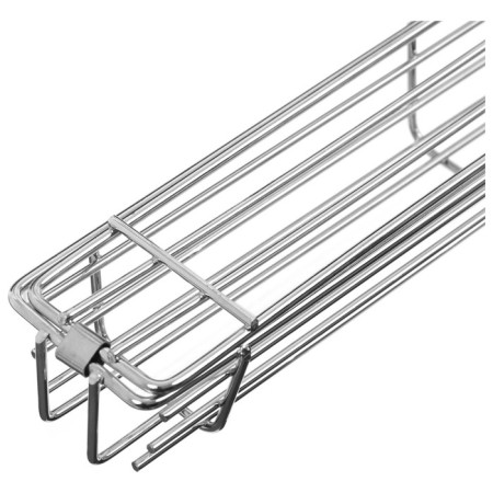 Grilled grill Maclay, 27x5 cm, chrome steel, for barbecue-10