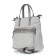 Female bag, textile material/genuine leather 280x295x140 cm, beige/Serbezh