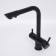 Kitchen mixer Wasserkraft A8367, double -leaf, with access to drinking, black