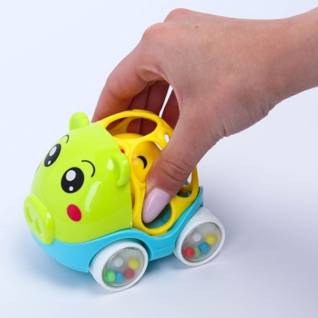 Machine - a rattle "ZOO", with elastic elements, types of mix, crumb I-5