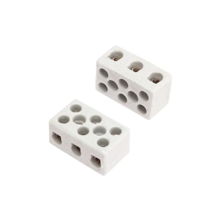 Clement ceramic screw KV 10 mm² 3 pairs of contacts with a fastener (84 pcs./Union) Rexant