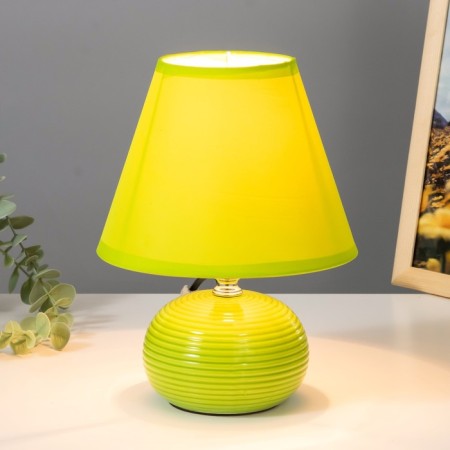Salento table lamp E14 40W Green 17x17x23 cm Risalux-1