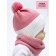 Snud Children's Snood, size from 1 year, pink color