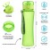 Water bottle, with a drinker, 600 ml, green