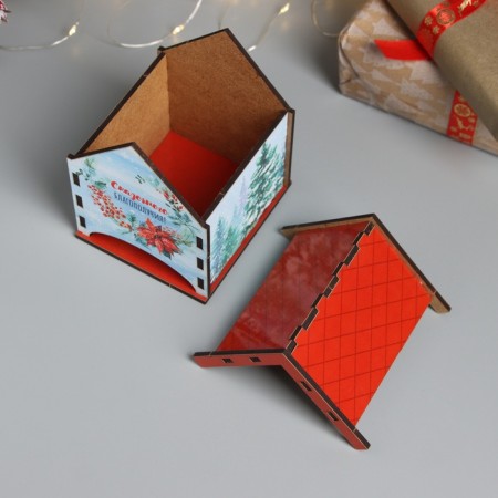 New Year's tea house "Fairytale well -being" 10.5x9.5x12 cm-4