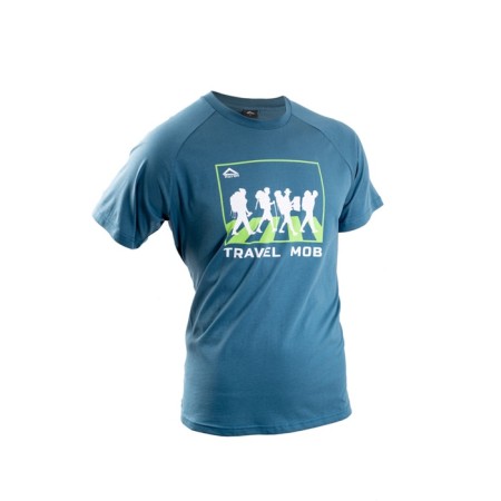 T -shirt Payer Travel Mob, size 42, blue color