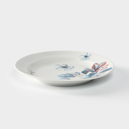 Porcelain plate "Moments of Spring", D = 17.5 cm-1