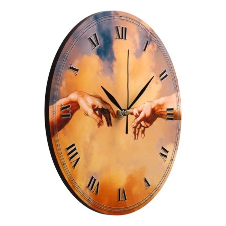 Watch wall "frescoes", discrete move, d-23.5 cm-1