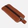 Key of zipper, length 15 cm, ring, redhead color