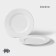 A set of porcelain plates Magistro Edne, 19 × 19 × 1.7 cm, white color