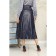 Women's skirt, size 42, blue color