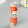 Adhesive Washi-tanks for the decor "Flower mix", 15 mm x 3 m (set 7 pcs) rice paper