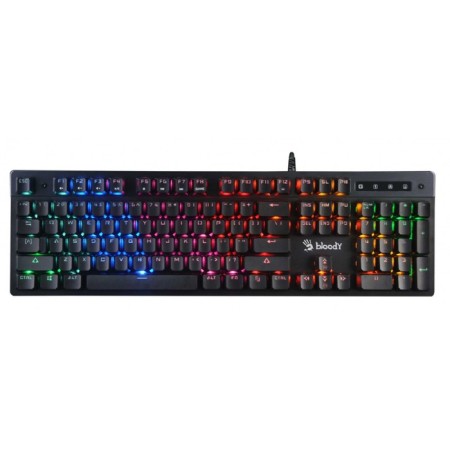Keyboard A4Tech Bloody B500N Gray USB for Gamer Led