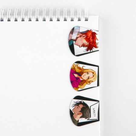 Magnetic bookmarks 3 pcs on the Comic Subway-3
