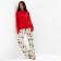 New Year. Female Pajama KAFTAN Christmas Tree, Size 52-54