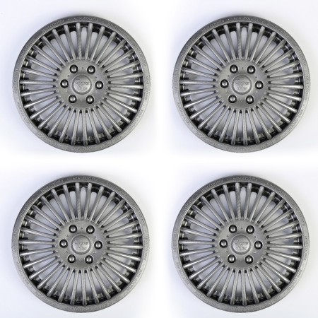 Wheel caps R14 "Mini-Cooper", silver, set 4 pcs