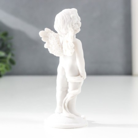 Polystone souvenir "Snowthrough angel with pearl" MIX 10.5x4.2x4.5 cm-4