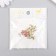 Decor for creativity metal, rhinestones "Pink flower with leaves" gold 1.1x2 cm