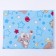 Pillow, size 30x40 cm, calico, synthetic winterizer, color goal, stuffing mix 214