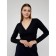 Women's longing, size 46, black color