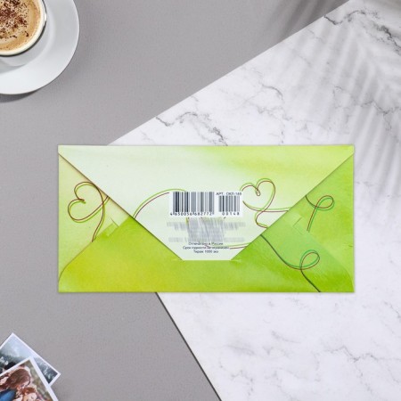 The envelope for the money "here is something pleasant" 16x8 cm-1