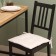 Siddle on a chair with Ethel Ethel ties, 40*40 cm, 100% linen
