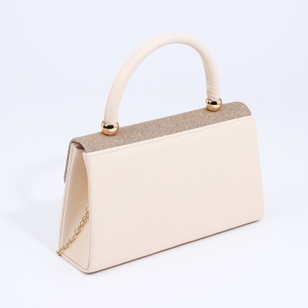 Bag-clate on magnet, beige color-1