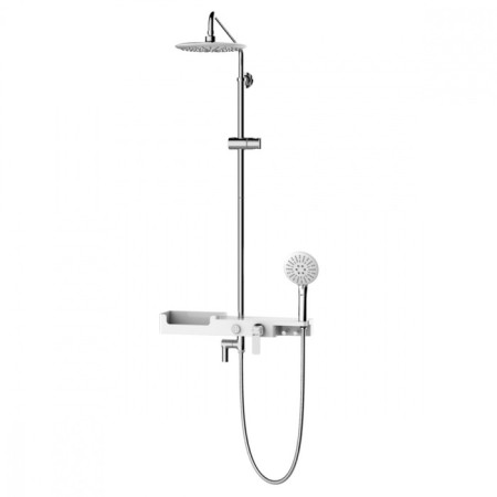 Lemark Tropic LM7007C shower system, tropical shower, mixer, shower set, chrome