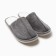 Women's slippers 40-41, gray color