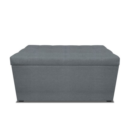 Puff with a lid and weighting, 800 × 400 × 420 mm, lunar matting, MIST color