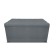 Puff with a lid and weighting, 800 × 400 × 420 mm, lunar matting, MIST color