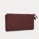 Women's wallet on magnets, burgundy color