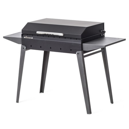 Marbage "Classic 600k" 100.2 x 38 x 69 cm, 2 mm, folding legs, side shelves, lid-2