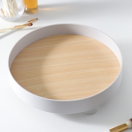 Steel for little things plastic "Circle" gray 29.5x29.5x7.2 cm-1