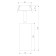 Lamp ceiling accent Elektrostandard, Diffe LED 10 W, 52x52x185 mm, IP20, black color