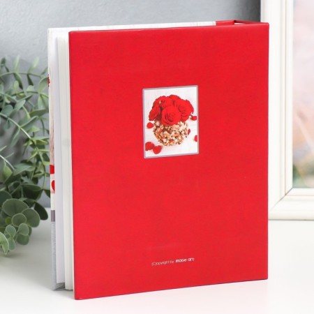 Photo album "Flowers" 50 sheets 200 photos 10x15 cm-1