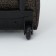 Road bag on wheels, outer pocket, brown color