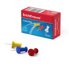 Power buttons, colored 50 pieces, Erich Krause