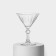 Diamond-News glass jacks set, 238 ml, 6 pcs