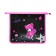 Folder d/notebooks A5 zipper on top plastic 205*240 pt 73-12 Girl Bright bear foil 72734