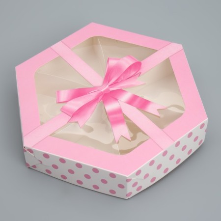 Confectionery box, packaging "Bant", 23 x 23x 4 cm