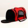 Bag - Animal carrying, 2 entrances, 46 x 28.5 x 30 cm, red