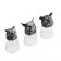 Gift set of glasses-reprints of the "real man", for 3 people, glass 50 ml