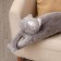Soft toy "Cat", 90 cm, gray color